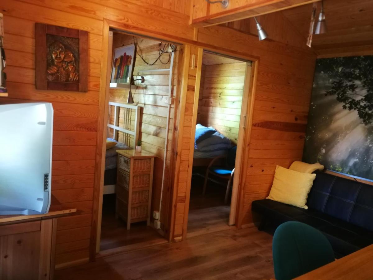 Domki Domek Na Jeziorem Wilczynskim Budzislawskim , Las, Osobno Ogrodzony 2-6 Osob- Klimatyzacja, Ogrzewanie, 62-550 Zygmuntowo Gm Wilczyn Buitenkant foto